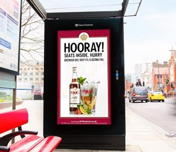 ディアジオ「Grab a seat, It's Pimms o'clock キャンペーン」