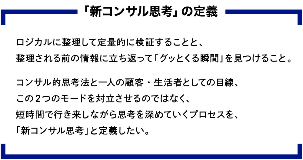 新コンサル思考