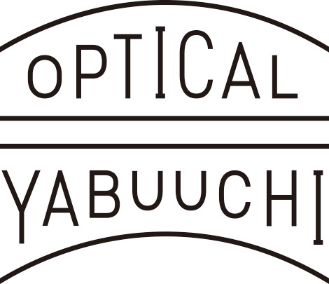 OPTICAL YABUUCHI: 先代が立ち上げた店舗ブランドを受け継ぎたいと思いから、名称はそのまま、山形の友人の会社アカオニにデザインを依頼したとのこと。光学、視覚を意味する「OPTICAL」の文字と、凹レンズと凸レンズを表す曲線を組み合わせた。