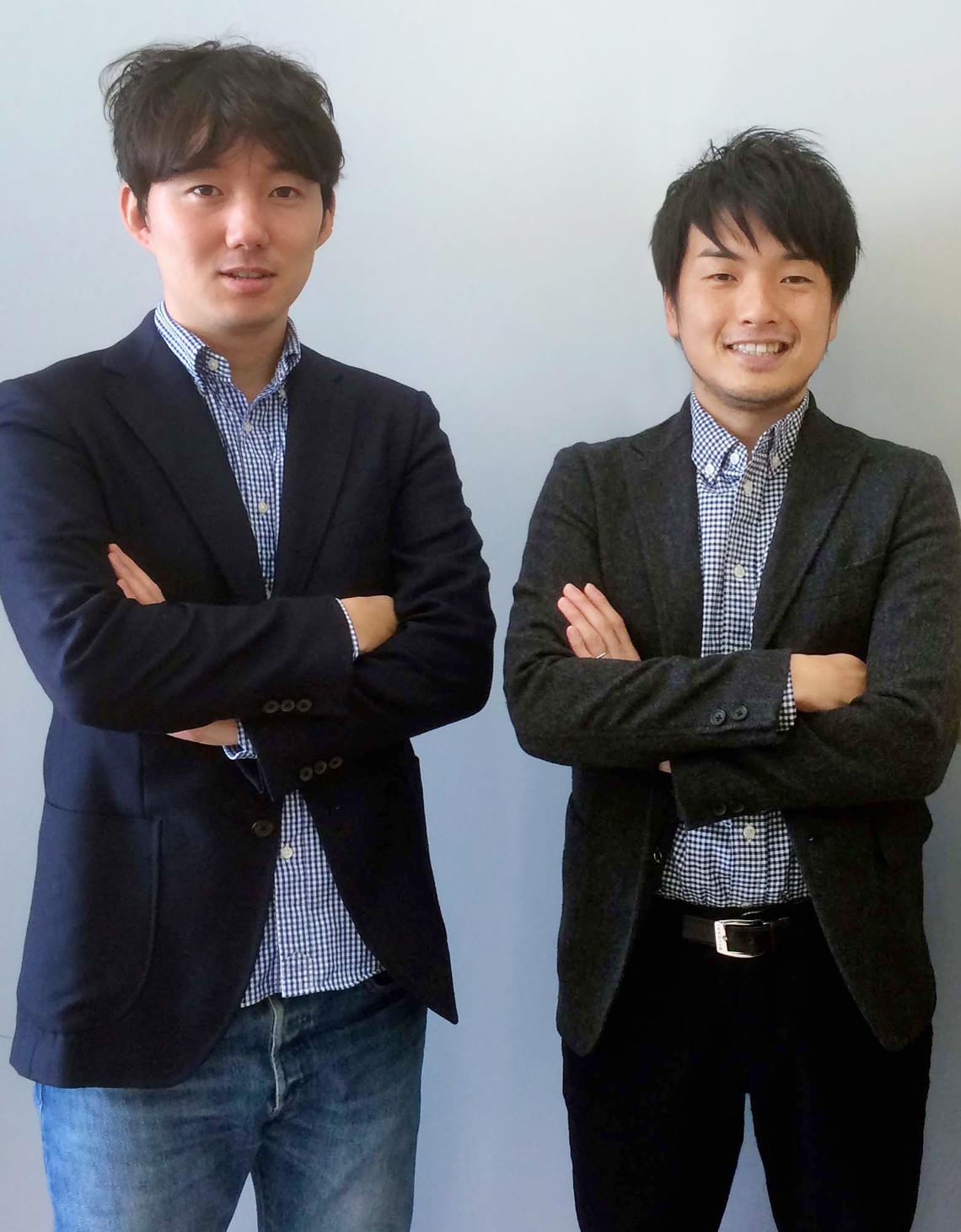 篠塚孝哉氏(左)と山野智久氏