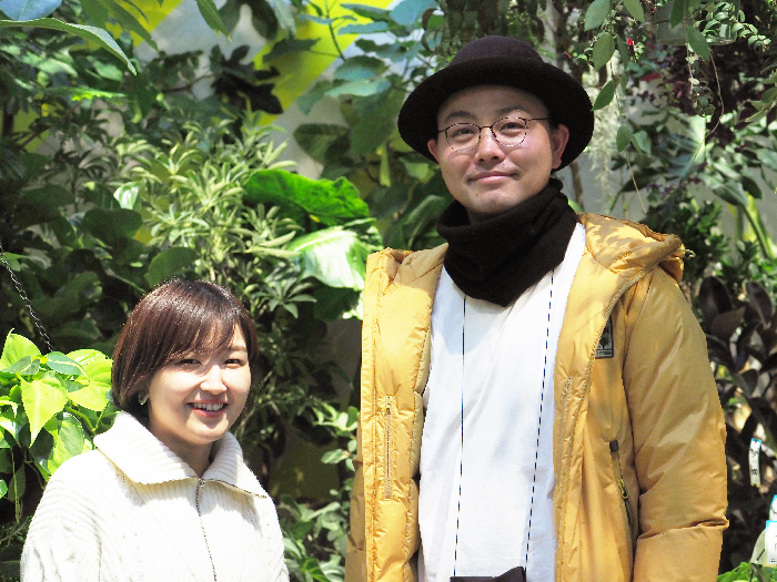 齊藤社長とインタビュアー永井の2ショット