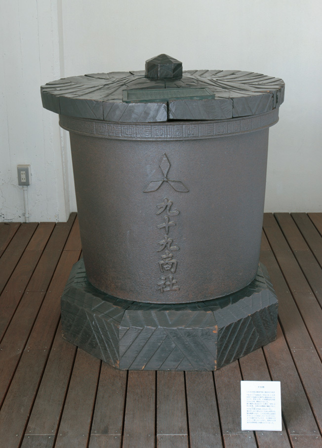 天水桶(写真提供:日本郵船歴史博物館)