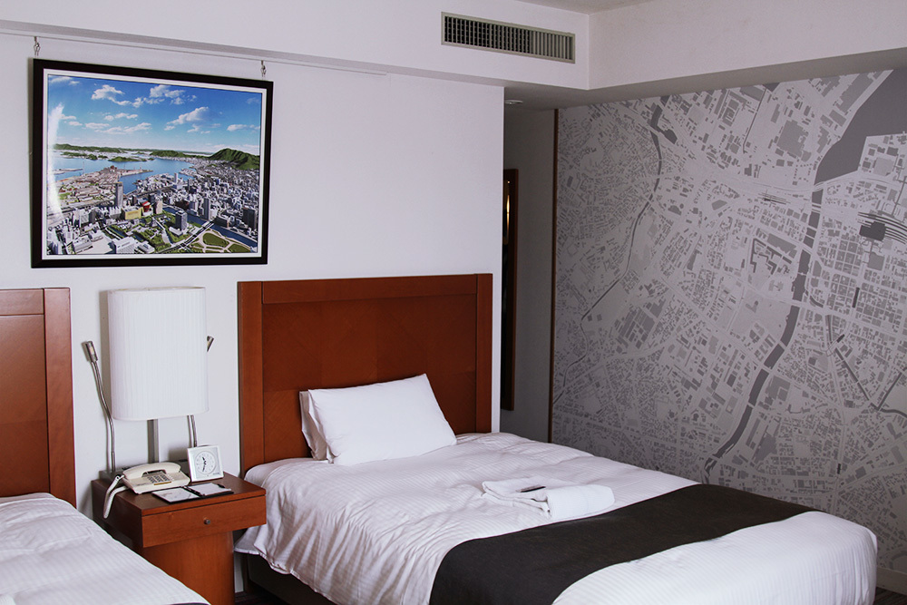 JR九州ステーションホテル小倉×ゼンリンコラボルーム『地図さんぽの部屋』イメージ(画像提供:ゼンリン)