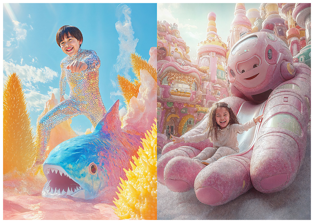 キミの空想、AIがカタチにしてみた