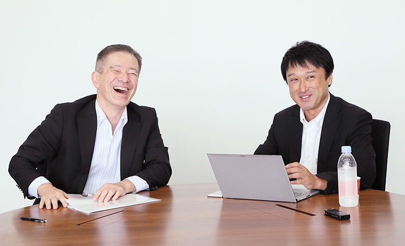 左から、奥律哉氏(電通)、太田正仁氏(日本テレビ)