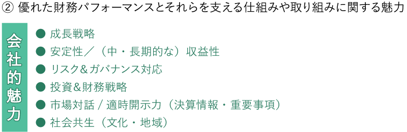 会社的魅力