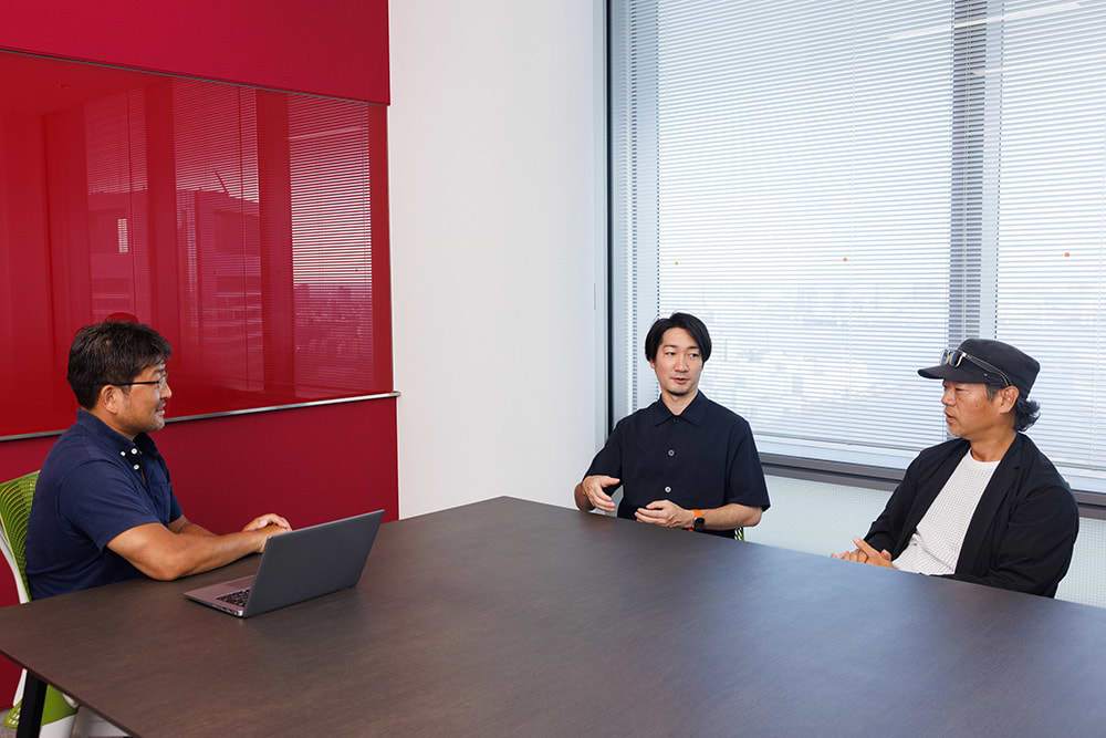 荒川氏、水谷氏、奥野氏