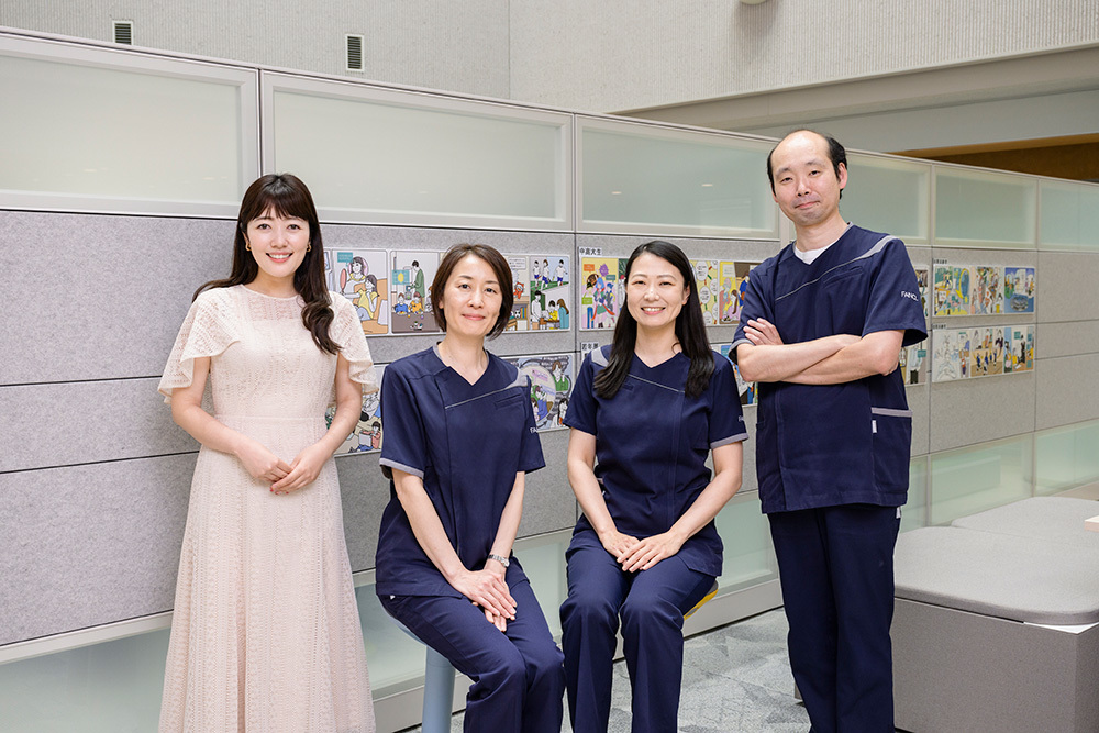 左から)電通 山田茜氏、ファンケル総合研究所 秋山智美氏、小野寺美穂氏、倉田洋一氏