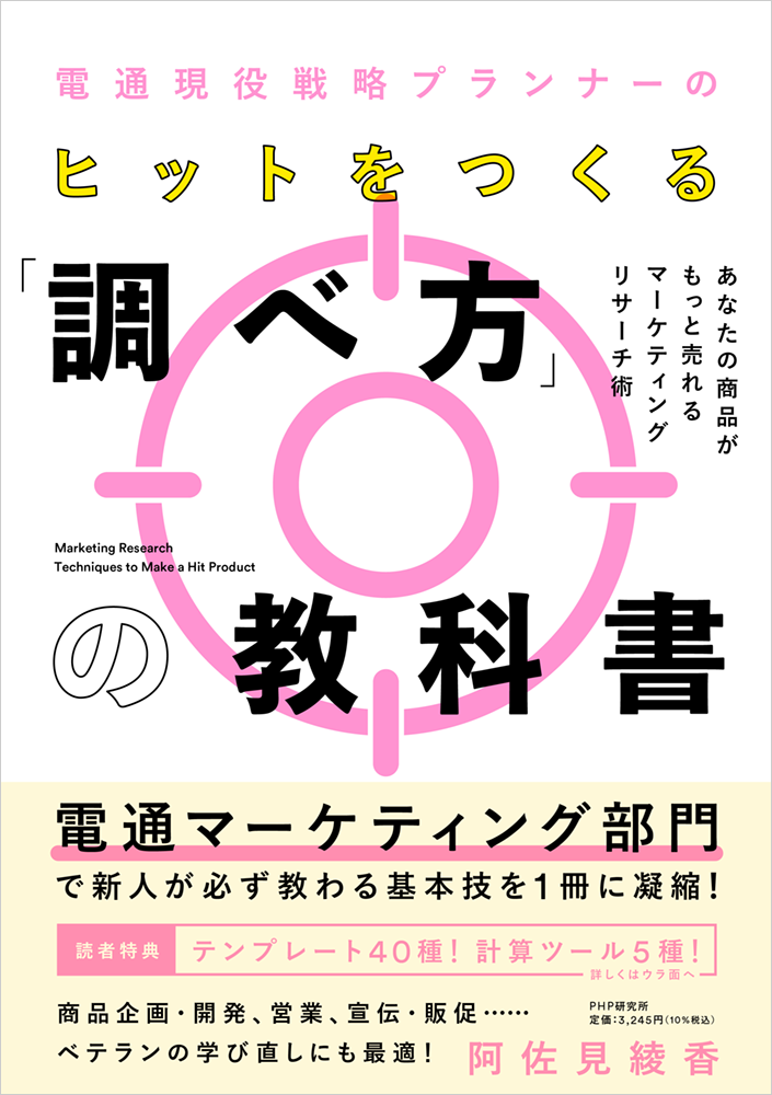 新卒で広告会社・電通に入社して、マーケティング部門に配属された著者が、時間をかけてたたき込まれたのが、本格的な「マーケティングリサーチ」。分かりやすい言葉でいうと、ヒットをつくるための「調べ方」。しかし、調べられるものが無限にあるため、スムーズにリサーチを使いこなせるようになるまでに5年以上の年月がかかった。 そこで、電通でクライアントの商品を売るために調べることの中でも、頻繁に使う重要な「調べ方」だけに絞って、ステップをできる限り簡略化。効率化のためのオリジナルツールやフォーマットを開発。そして完成した、電通のマーケティング部門必修の新人教育プログラムを書籍化。リサーチの基本から実践で使えるコツまで解説した完全保存版で、初心者の最初の1冊にも、基本をきちんと習ったことがないベテランのおさらいにもおすすめの1冊。