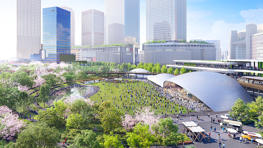 うめきた公園(サウスパーク) 提供:グラングリーン大阪開発事業者