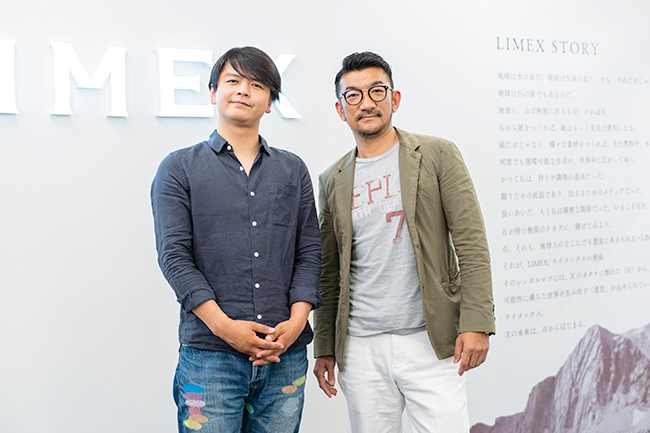 TBM山﨑敦義氏(右)と電通BDS澁江俊一氏