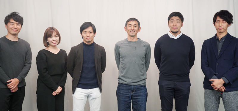 ウェビナー登壇者(第一部/第二部)による記念撮影の様子