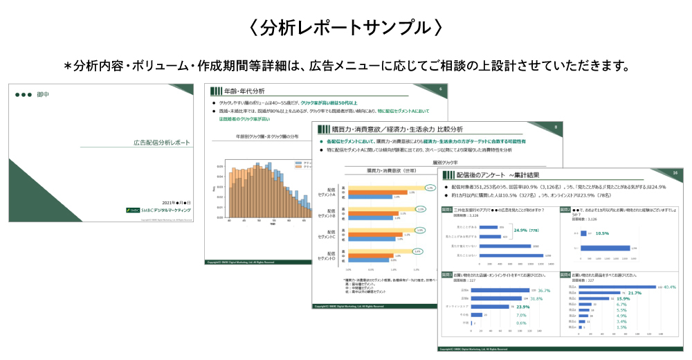 分析レポートサンプル