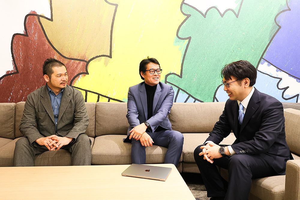 田中氏、伊藤氏、渕氏