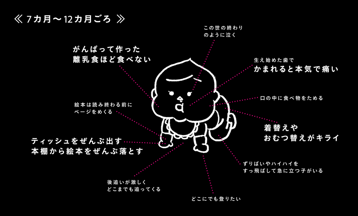 7カ月~12カ月ごろ