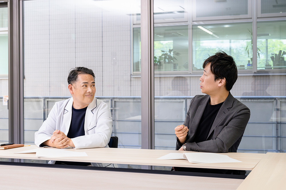 若山氏と吉田氏