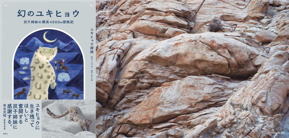 書籍「幻のユキヒョウ 双子姉妹の標高4000m冒険記」（扶桑社）