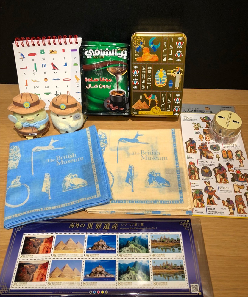 酒井美紀さんのエジプトコレクション