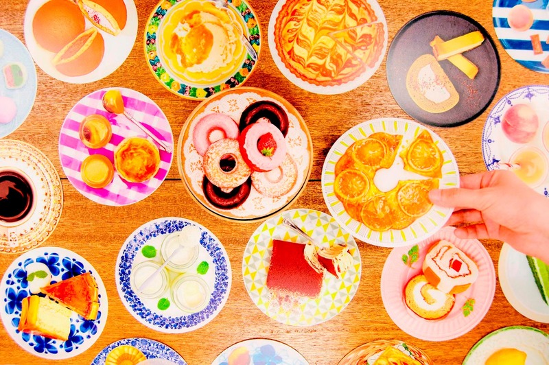 ろーかる・ぐるぐる41　お茶会皿2