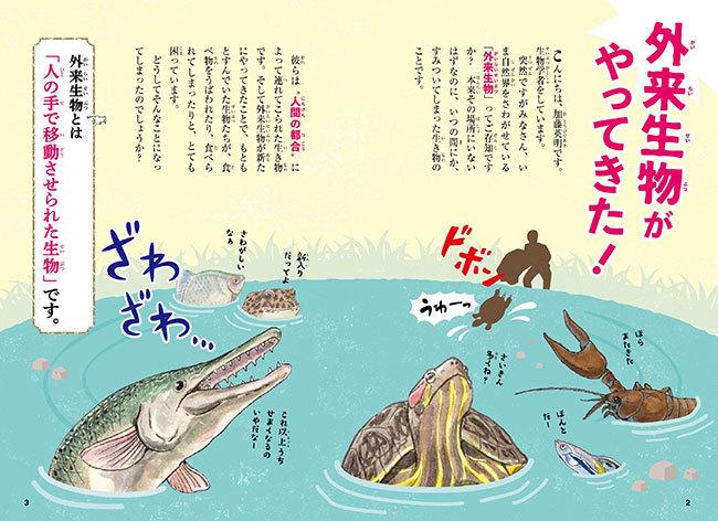 外来生物がやってきた！