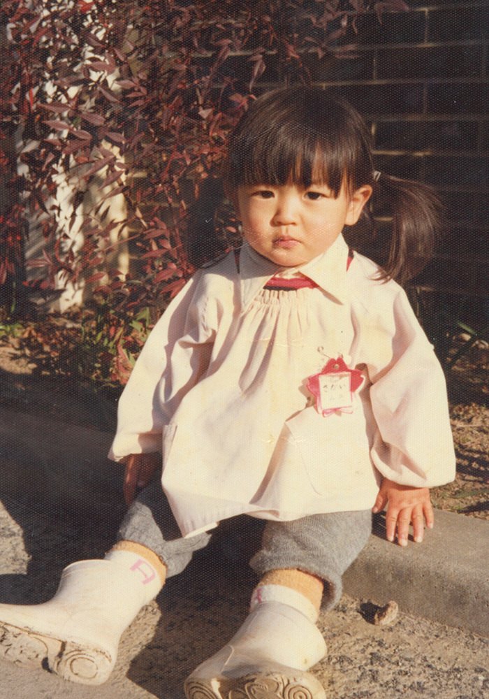 2歳の誕生日のスナップ