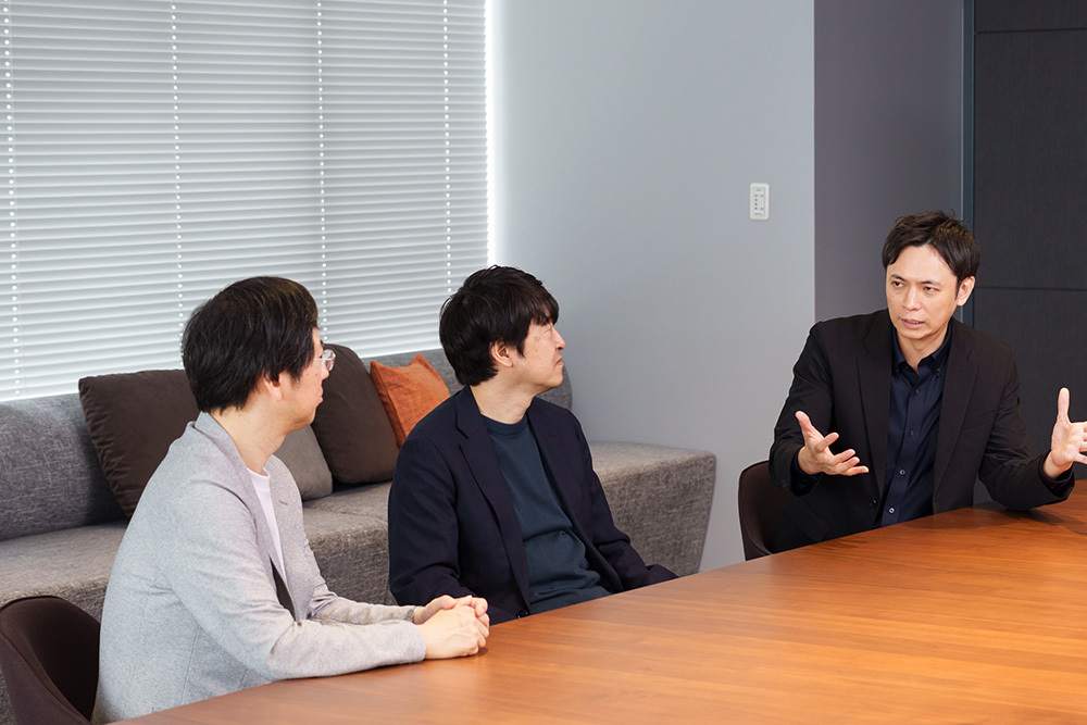 吉田氏、並河氏、山本氏