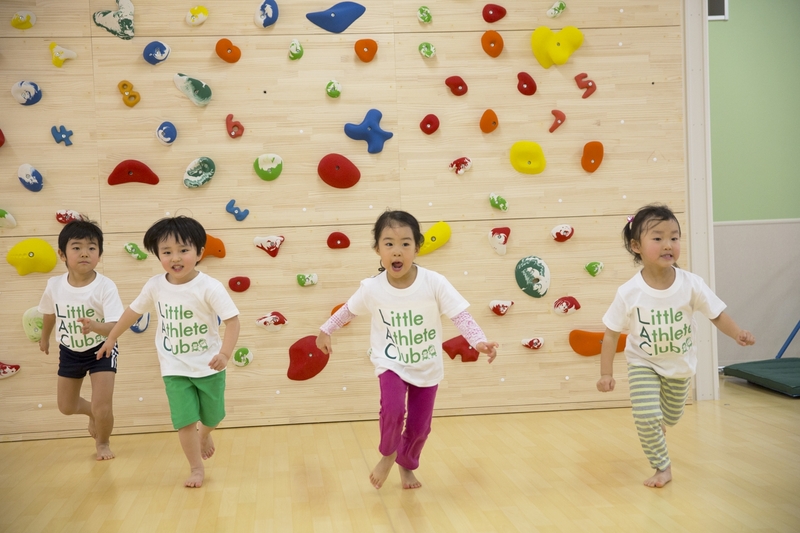 Little Athlete Clubの子どもたち