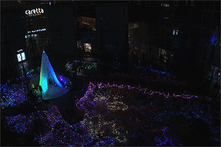 ショーの様子(動画・音無し)