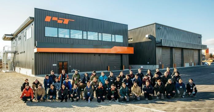 2020年12月、北海道大樹(たいき)町に新たに竣工したインターステラテクノロジズの新社屋・工場(写真提供:インターステラテクノロジズ)