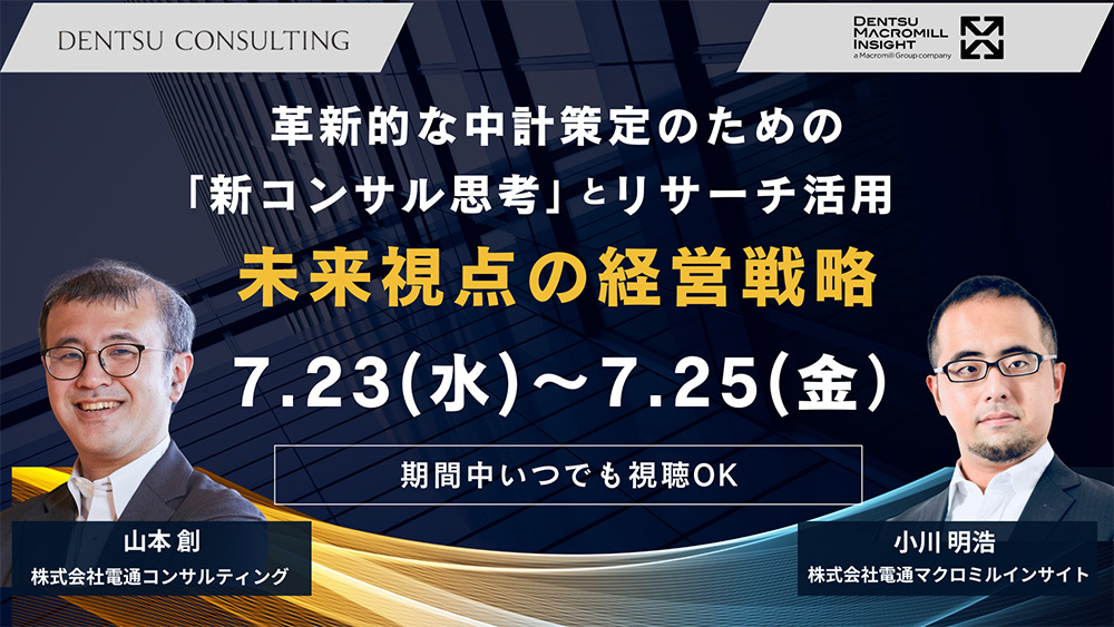 「未来視点の経営戦略」